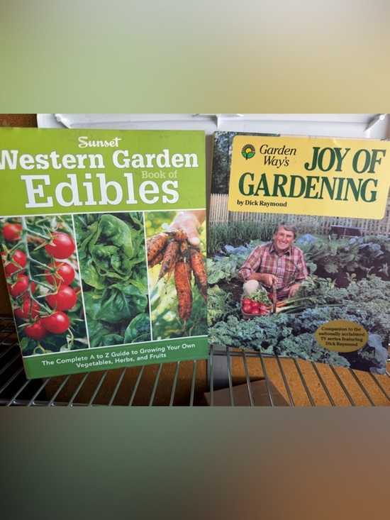 Other - Sunset & Garden Way's Gardening Books - Green Cover with Carrots